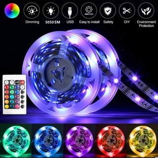 Tira De Luces Led Usb Bluetooth Wifi Rgb Smd Dc V Cinta Flexible