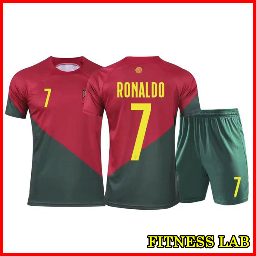 Polera De Fútbol Cristiano Ronaldo Portugal Cr7 2022 Copa Del Mundo En