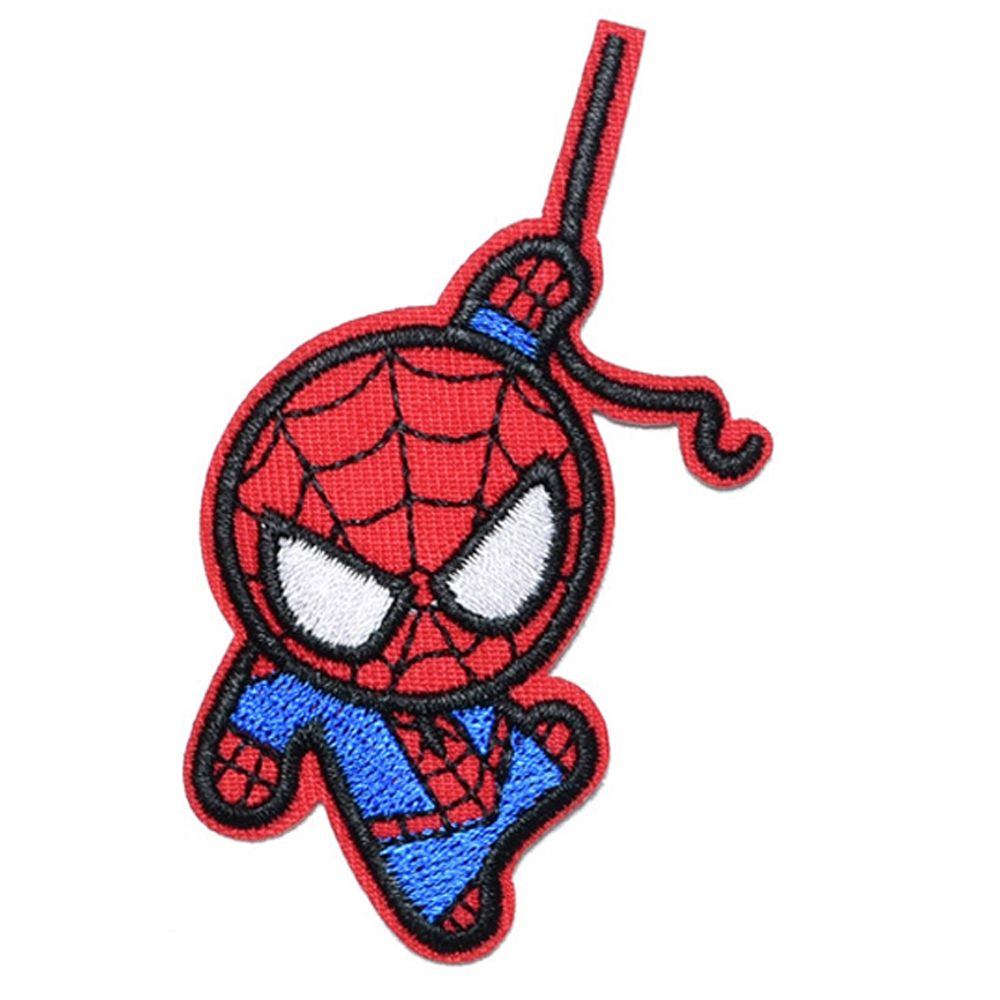 Ruide Superheroes De Anime Spiderman De Dibujos Animados Parches Adhesivos De Mezclilla Decoracion Parches De Ropa Shopee Chile