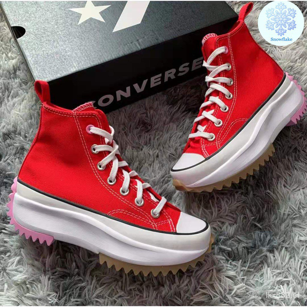 converse run star hike rojo