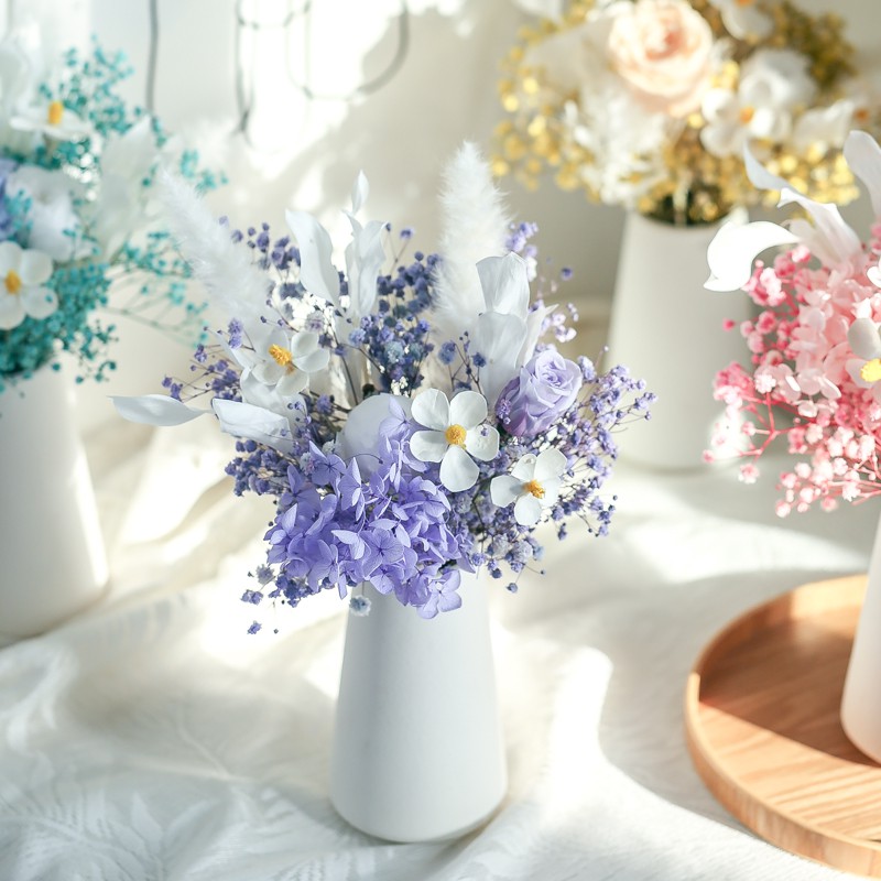 Flor eterna, gypsophila rosa, ins escritorio decoración de la sala de  estar, luz de lujo ramo de flores secas, flor real natural sur habita en el  salvaje | Shopee Chile