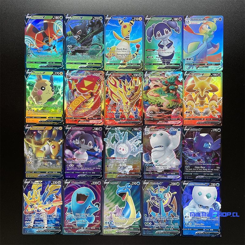 Pokémon Flash Card Pokemon Series Entertainment Collection Desktop games  Anime Battle card set Christmas Gift | Shopee Chile