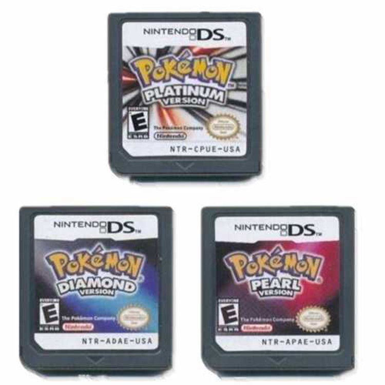 Pokemon Platinum Pearl Diamond Tarjeta De Juego Version Usa Para 3ds Dsi Nds Ndsl Lite Shopee Chile