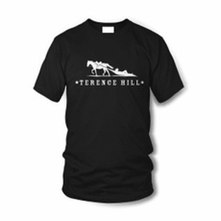 Terence Hill Logo Oficial Negro Camiseta