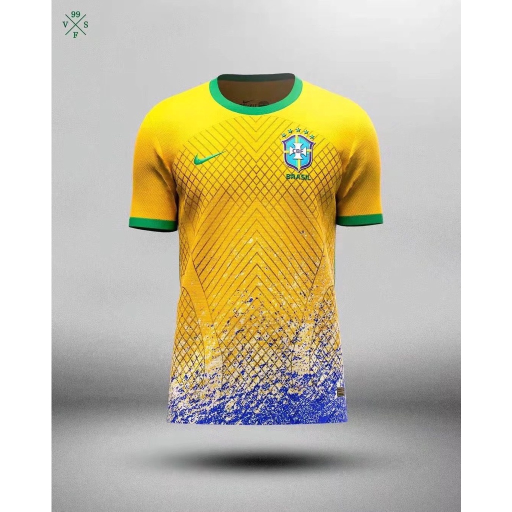 Camiseta Brasil Local Versión Jugador 2022/2023 –, 48% OFF