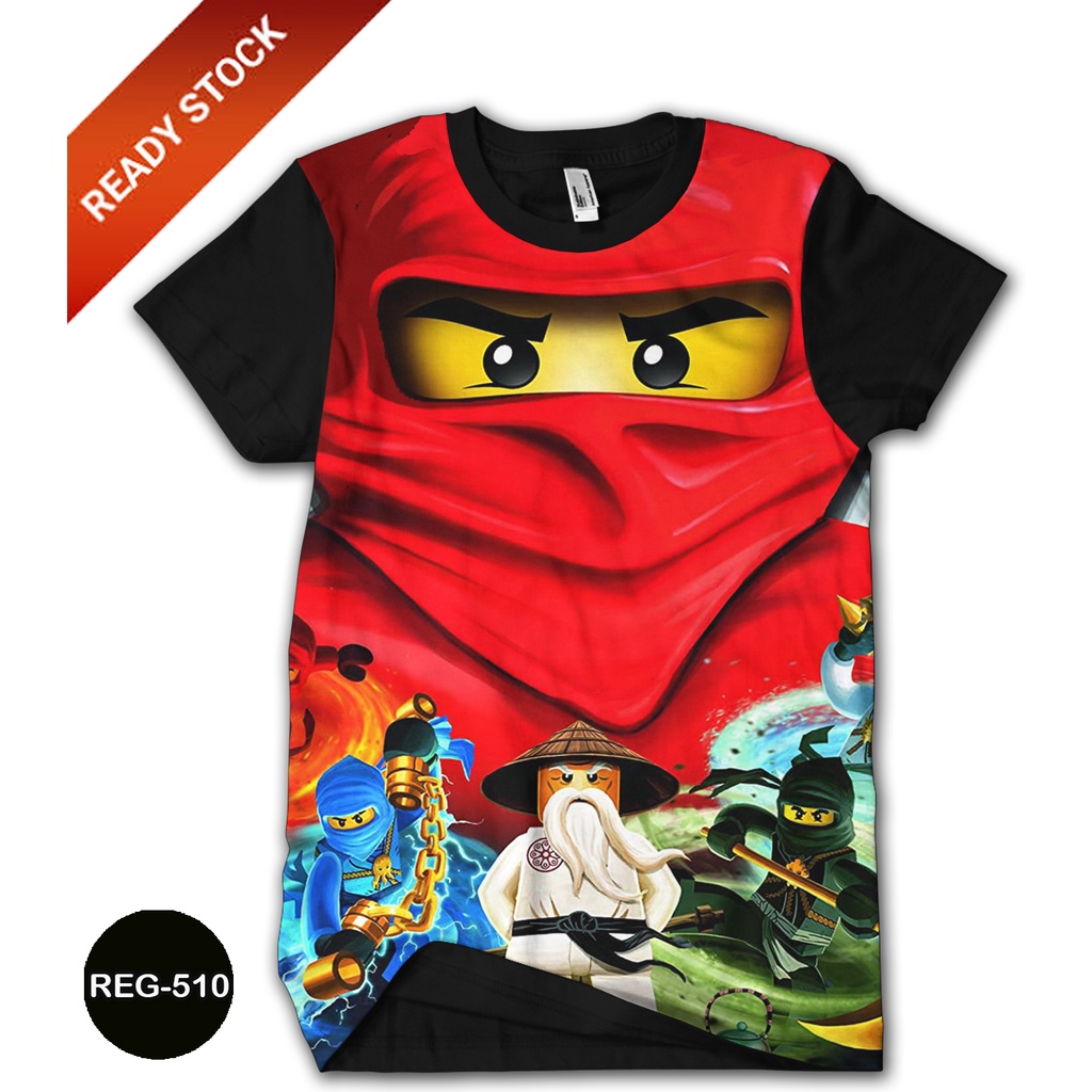 LEGO Ninjago T-Shirt Camiseta para Niños 