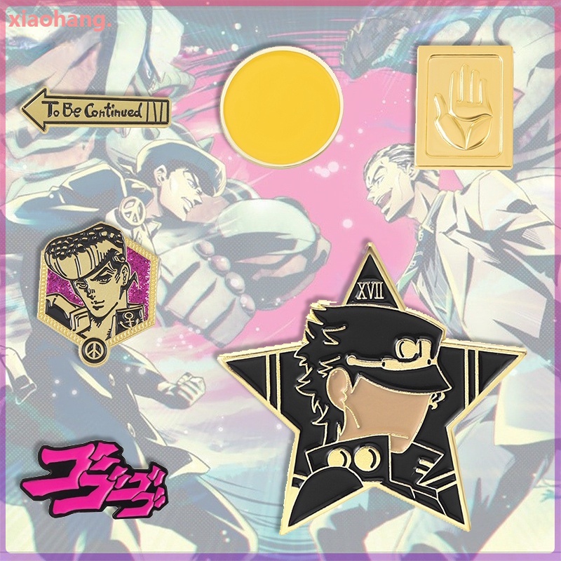 JOJO Adventure Anime Esmalte Pines Broches Jotaro Sombrero De Aleación  Solapa Insignia Joyería Estudiante Ropa Bolsa Accesorios Regalos Para  Amigos | Shopee Chile