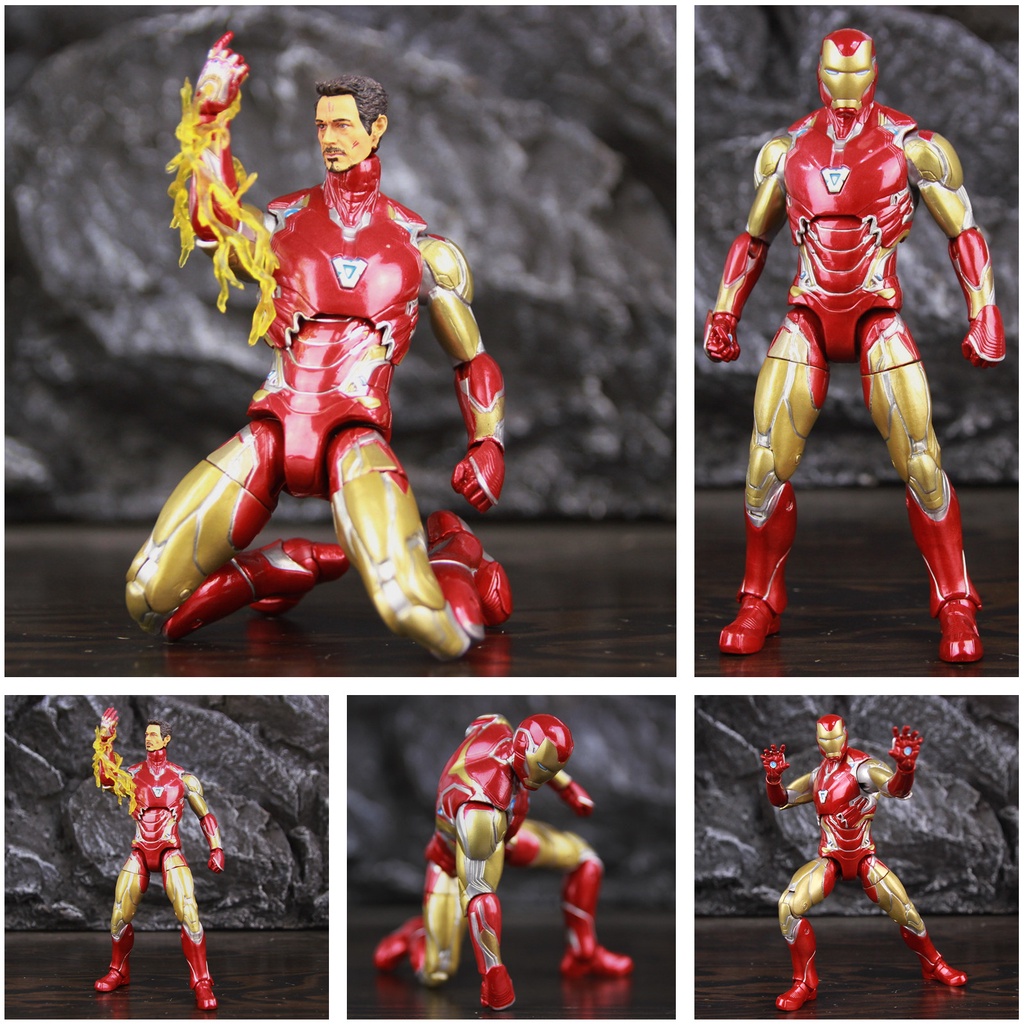 7 Pulgadas Muñeca Figura de Marvel The Avengers Iron Man 