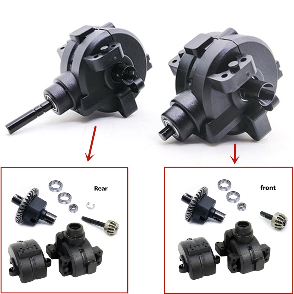RC metal differential diff engranajes para HSP 94122 94123 94111 94188 94107 1/10