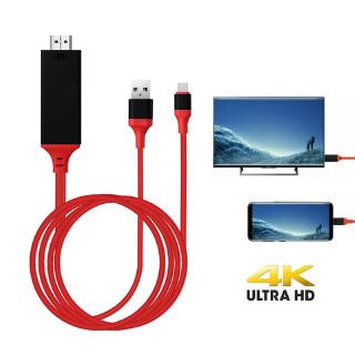 Teléfono a tv 1080P Adaptador Cable Universal HDTV con HDMI AV 3ft Para Celular Tablet