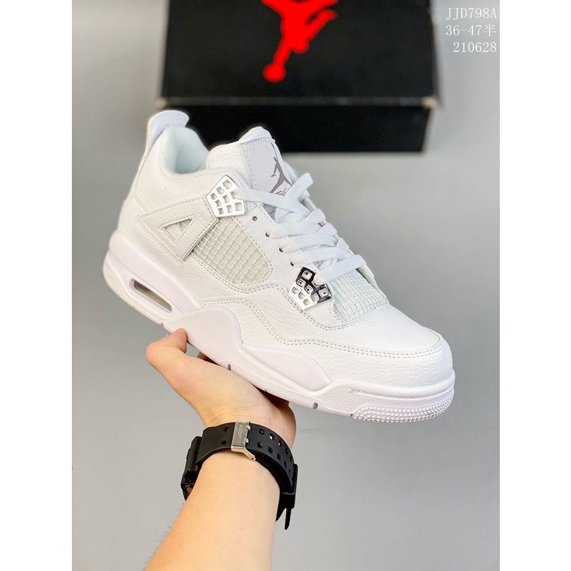 jordan retro 4 blancas