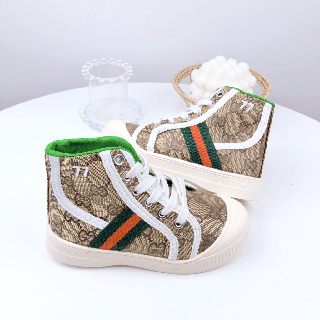 Gucci Alta Parte Superior Baja Los Niños Zapatos De Las Zapatillas De Deporte Casual | Shopee Chile