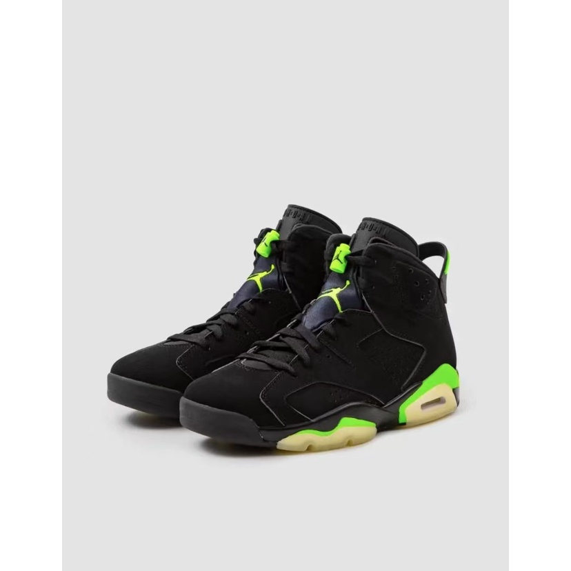 Nike Air Jordan AJ6 Retro Resistente A Los Zapatos De Baloncesto Prácticos Zapatillas De Deporte Fluorescente Verde 40-47 | Shopee Chile