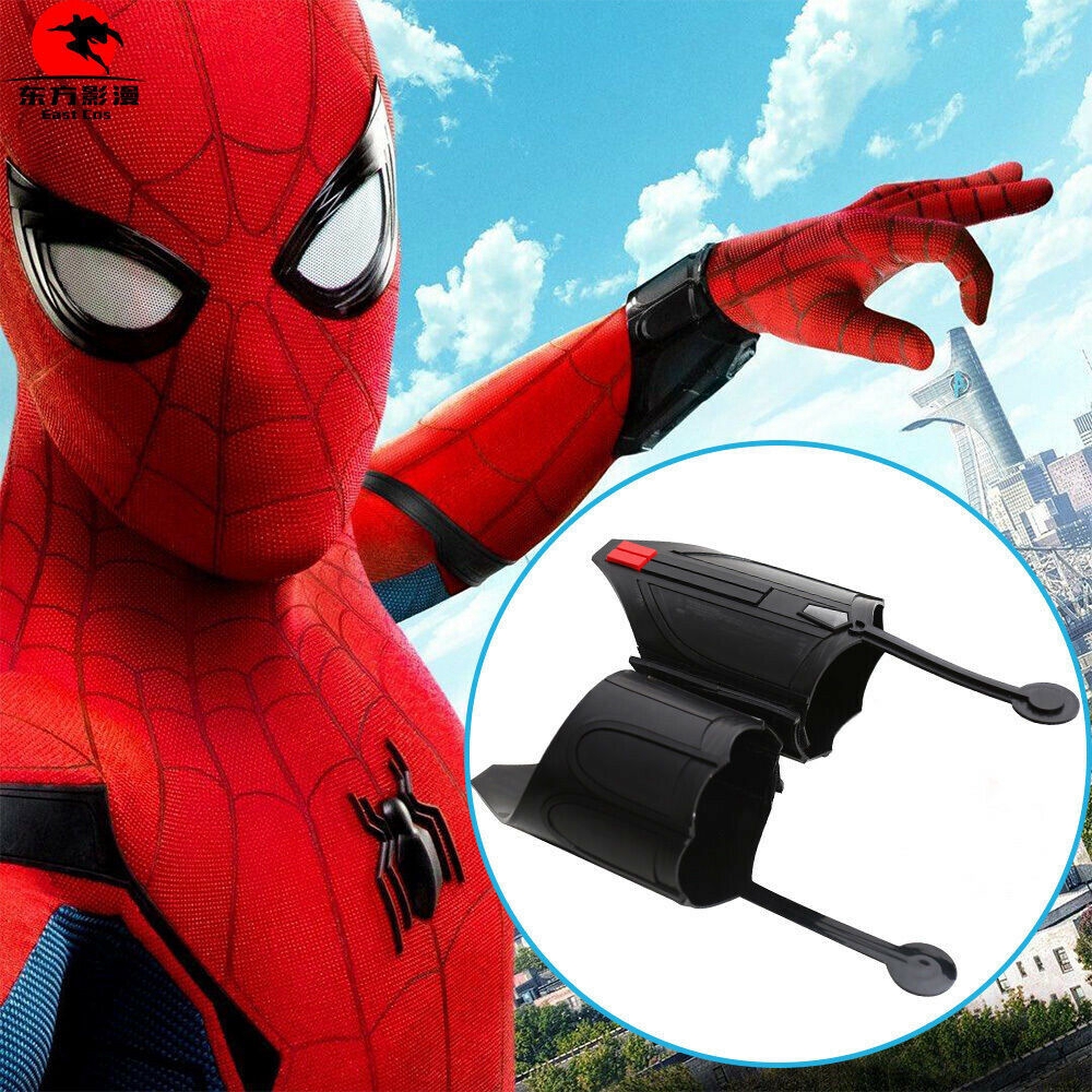 Spider-Man Homecoming Spiderman Web Shooter Peter Parker Cosplay Props |  Shopee Chile