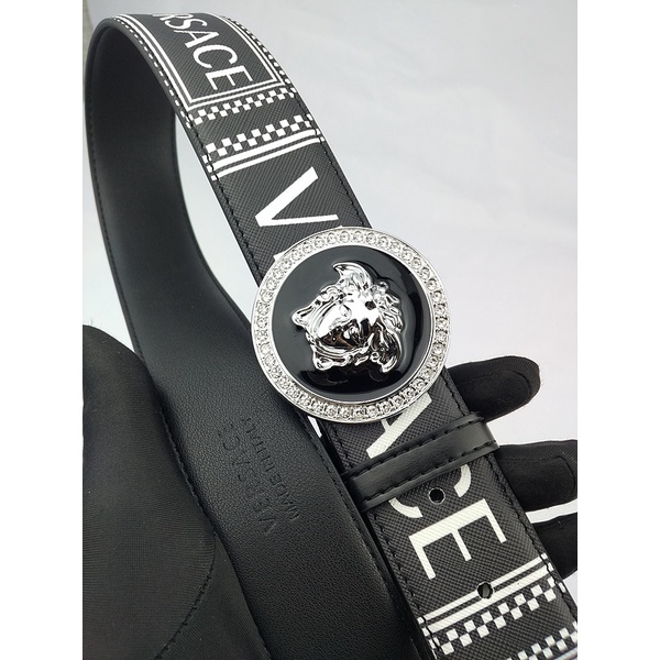 Cinturón De Cuero Para Hombre Cinturón Versace Cinturón De Diseño De Moda Shopee Chile
