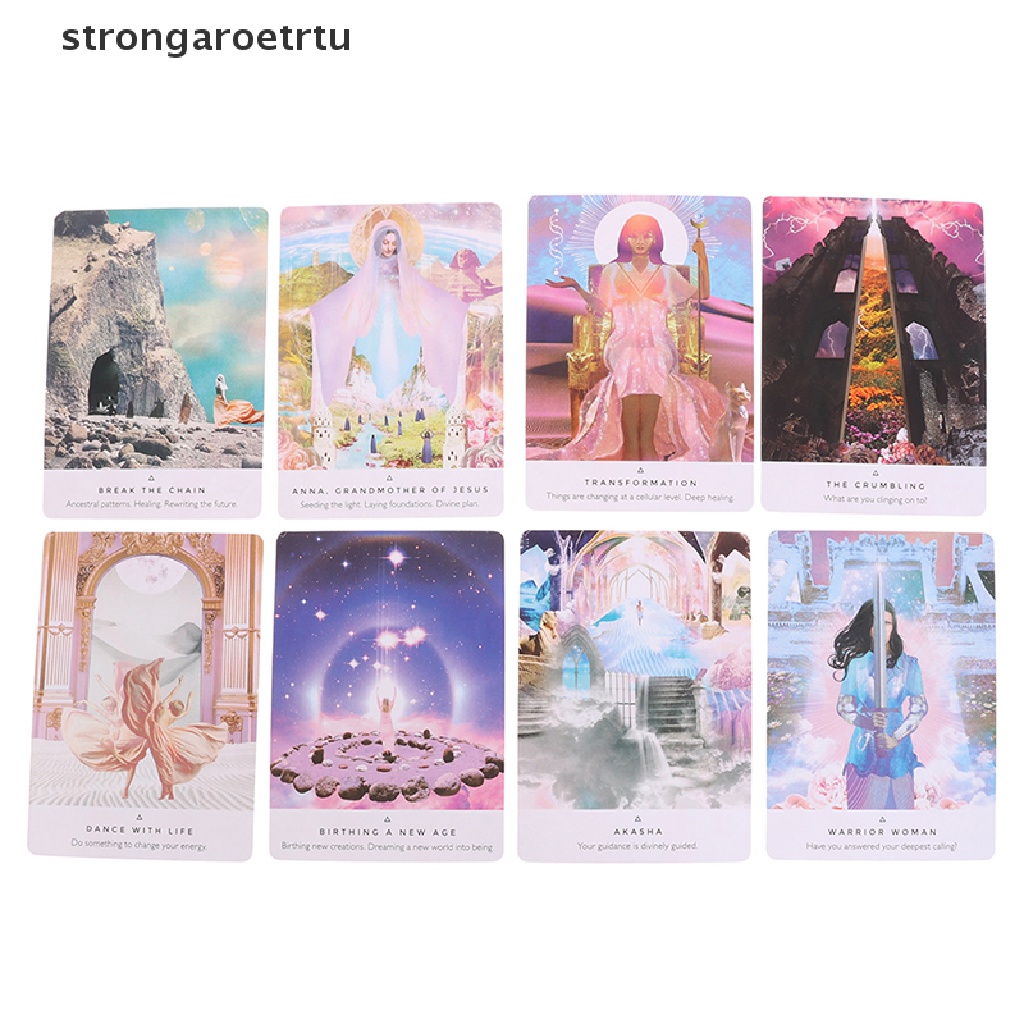 strong 1Box Work Light Oracle Cards Playing Card Tarot Family Party Board  Game 44 Cards aroetrtu | Shopee Chile