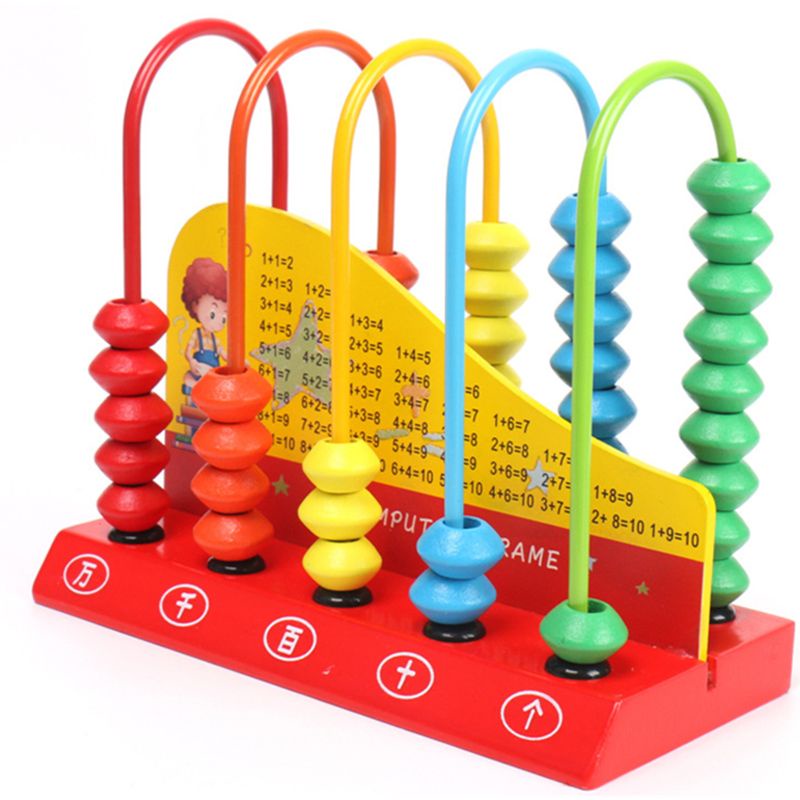 Abacus Counting Toy Kids Pre-school Math Calculate Educational Learning Toys Hot 