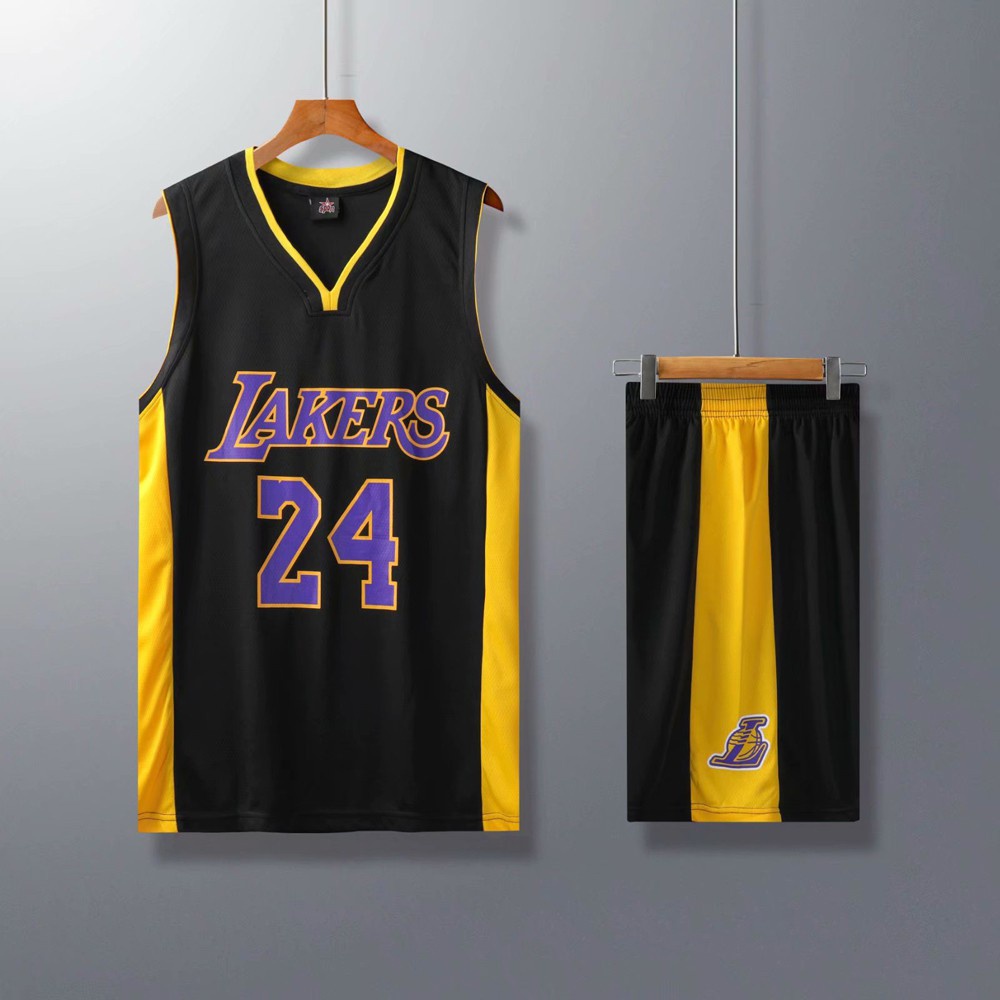 Jersey de Baloncesto para Hombres 24 Lakers Bryant24# Ropa de Baloncesto Jersey Capacitación Jersey Chaleco Camiseta C1-S 