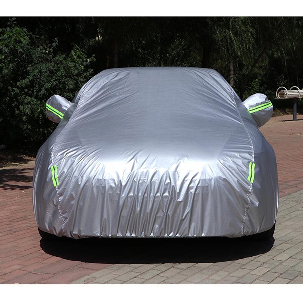 Peva Sedan Car Full Cover Waterproof Silver Universal Durable L Shopee Chile