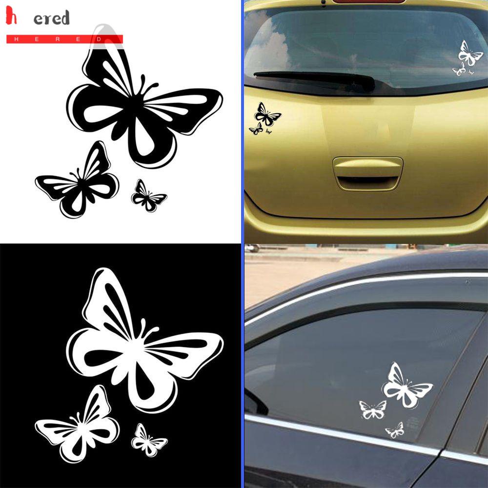 Paper Butterfly Car Decal Stickers, Labels & Tags Bumper Stickers etna ...