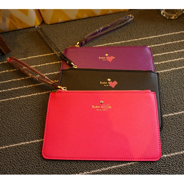 Kate Spade Teléfono Bolsa De Tarjeta Monedero Embrague Bolso Largo  Cremallera Cartera Titular De La | Shopee Chile