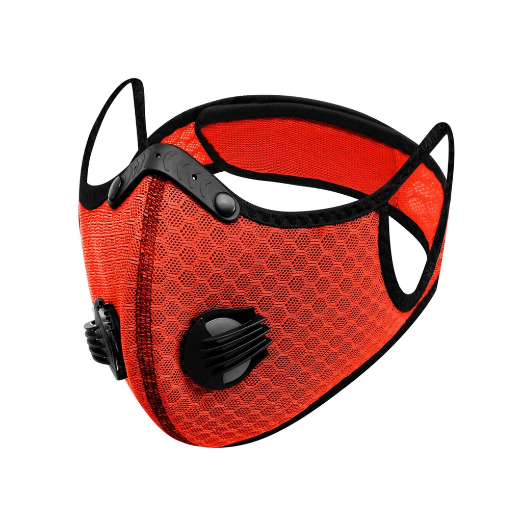 Dp-Light Máscara Deportiva Antipolvo Máscara a Prueba de Polvo de carbón Activado para Correr Motos de esquí 6 Piezas Actividades al Aire Libre y desplazamientos urbanos Andar en Bicicleta 