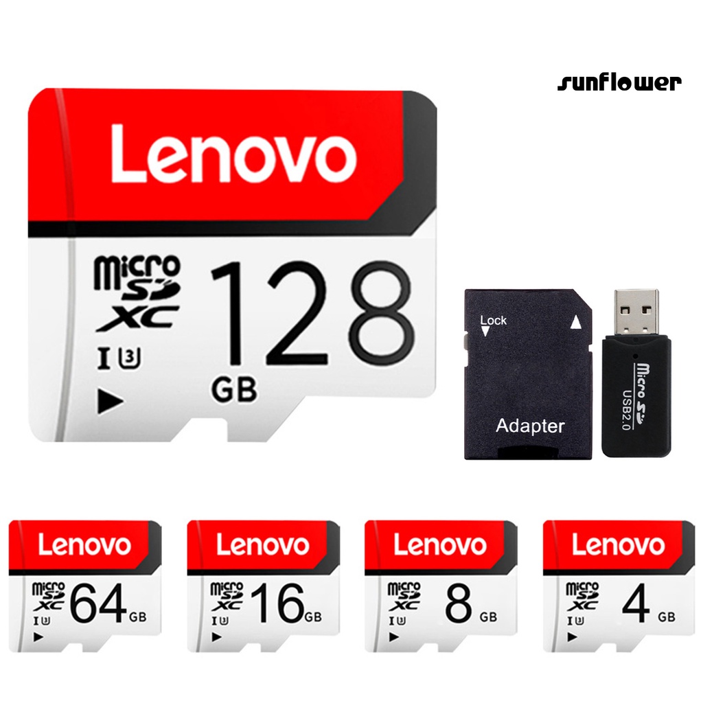 Diferencia Entre Tarjeta Micro Sd Y Tf Tarjeta TF Lenovo De Alta Velocidad U3 50MB/s 4G 8G 16G 32G 64G 128G De Memoria  Micro Para Cámara | Shopee Chile
