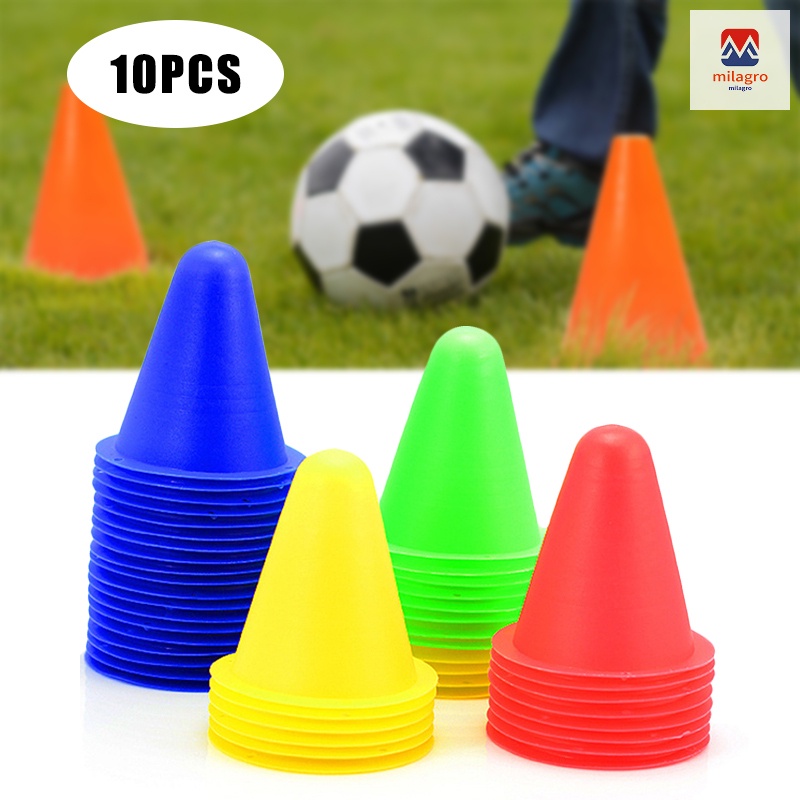 Conos de fútbol 25 piezas Conos de Entrenamiento de Fútbol Plástico para Deporte de Soccer Ball Conos de Entrenamiento Conos de Entrenamiento