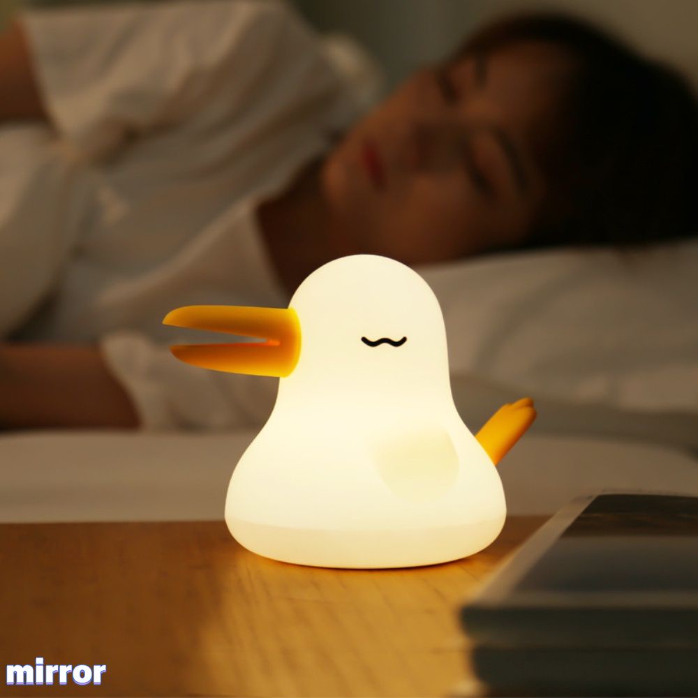 Kiwi Bird Luz De Noche Para Ninos Bebe O Ninas Linda Lampara De Pajaro Operado O Modo Portatil Recargable Shopee Chile
