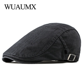 Boina d Wuaumx-sombreros de boina transpirables para hombre y mujer 
