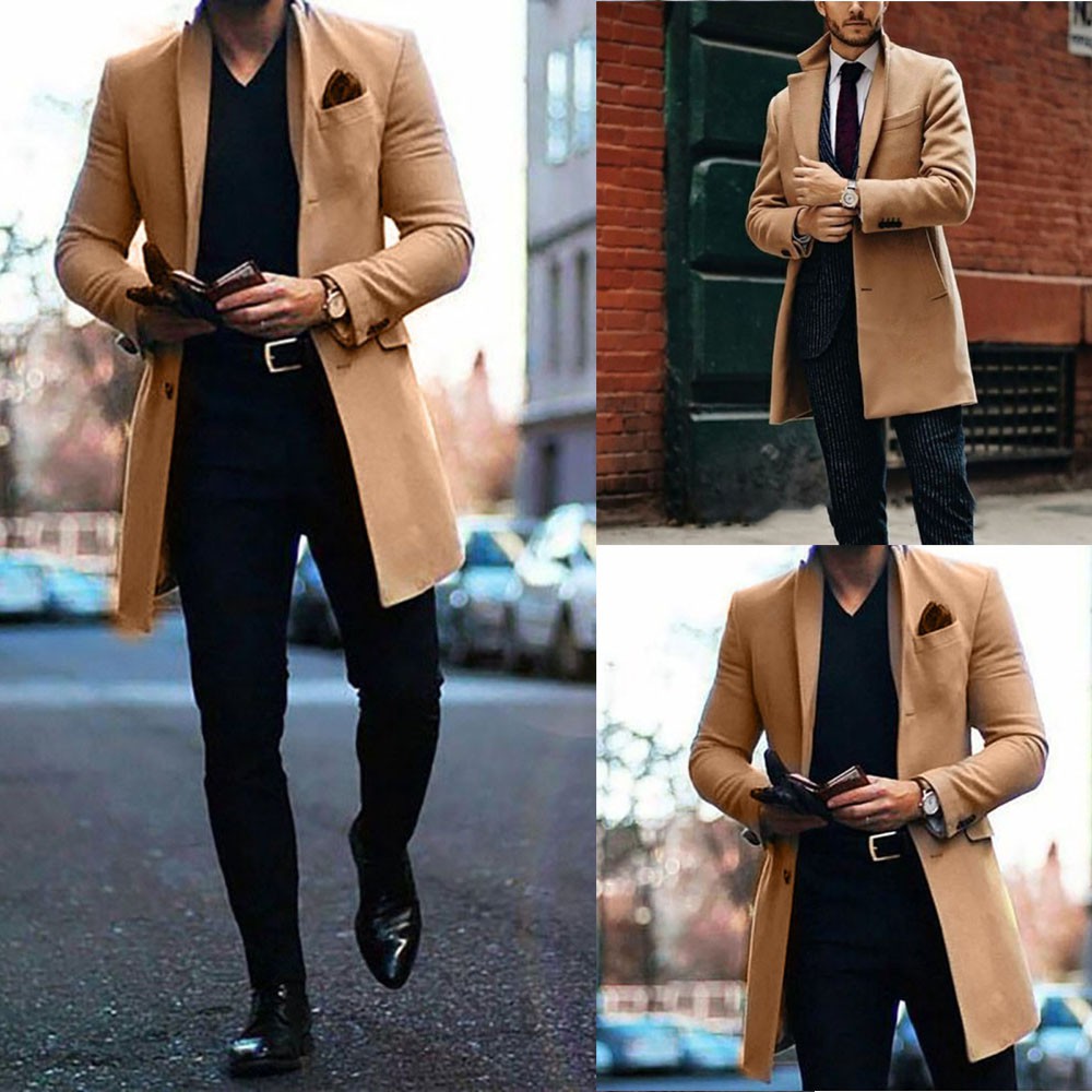 Abrigo Delgado De Invierno Cálido De Larga Casual Blazer Tops | Shopee