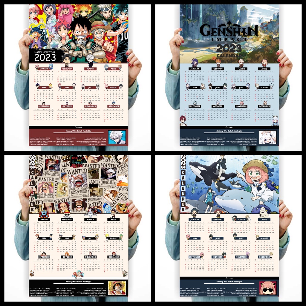 Calendario 2023 De Anime Slayer Site IMAGESEE