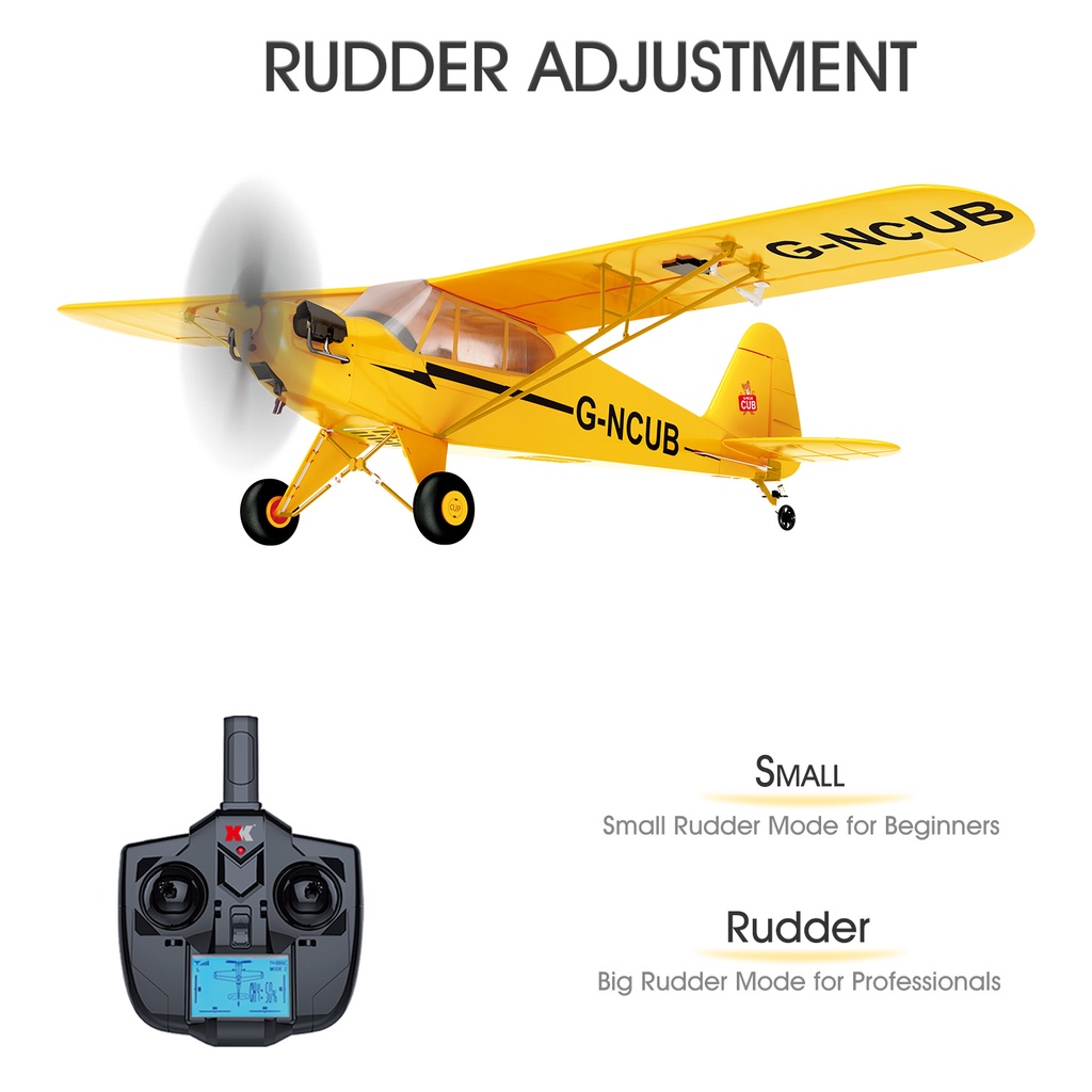 XK A160 RC Airplane 4-Channel 3D Flight RTF 2.4Ghz RC Remote Control Aircraft 