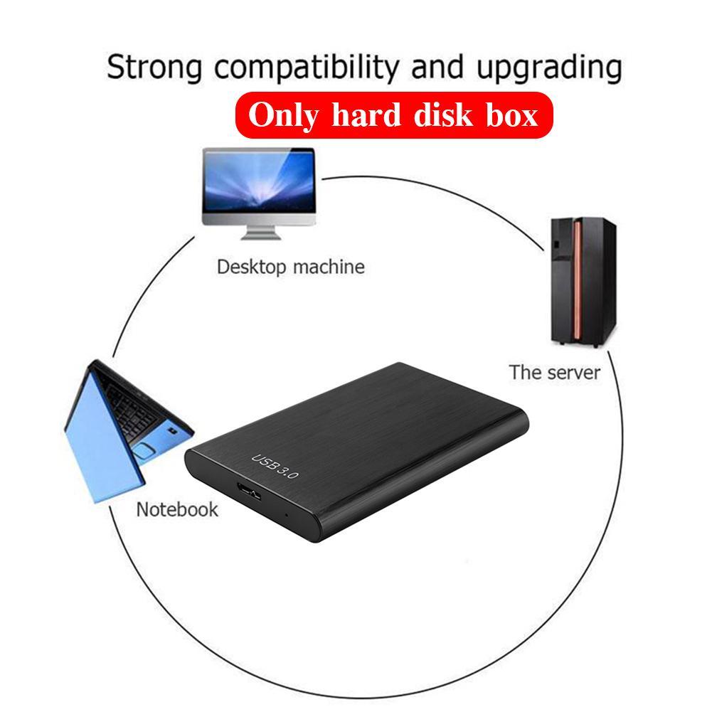 Disco duro externo delgado portátil con protección de 2.5" USB3.0 SATA HDD 