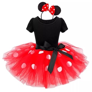 Minnie Dots, vestido para niñas, primer traje de cumpleaños, vestidos  elegantes con tutú, disfraz infantil para niñas, ropa de fiesta para niñas,  1 2 años | Shopee Chile
