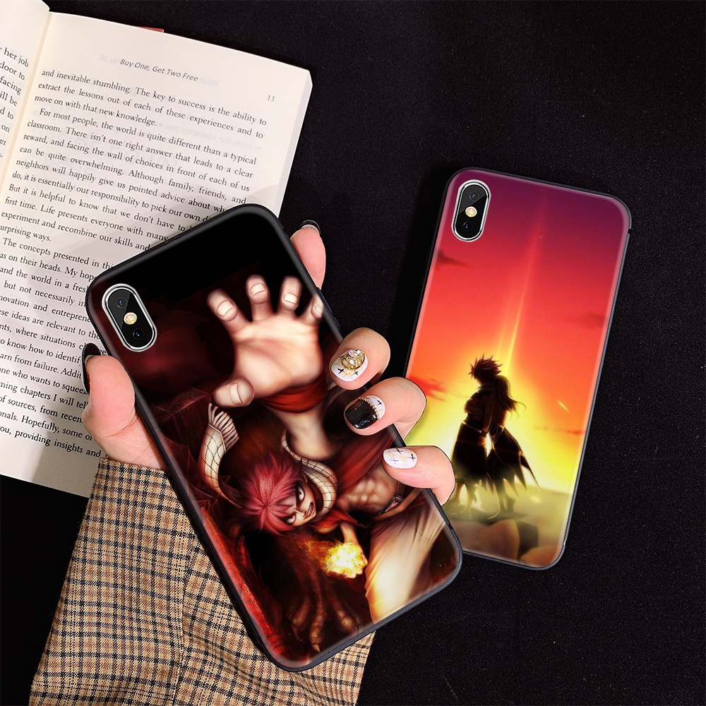 Iphone 5 5s Se 2020 6 6s 7 8 Plus X Funda Suave Linda Cola De Hadas Anime Shopee Chile