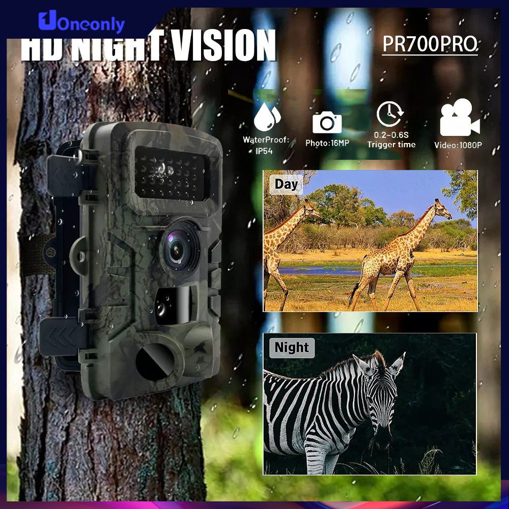 PR700 caza Cámara Impermeable Mini cámara de visión nocturna por infrarrojos para la vida silvestre 