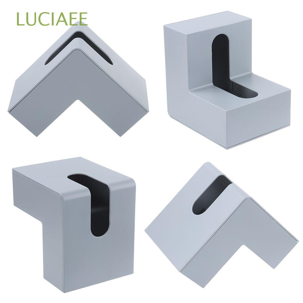 LUCIAEE New Desktop Paper Holder Waterproof Pumping Paper Organizer Right  Angle Tissue Box Creative Dust-proof Nordic Bedroom Kitchen Living Room  Home Ornament Napkin Storage Case/Multicolor | Shopee Chile