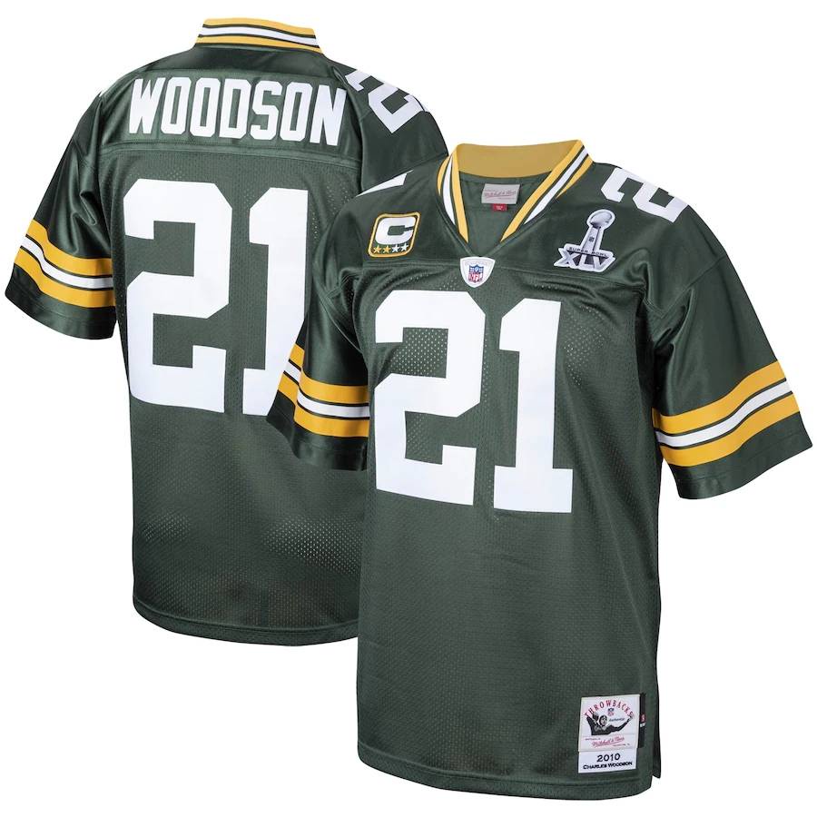 Packers #25 Keisean Nixon Nike Home Game Jersey Small Fir Green