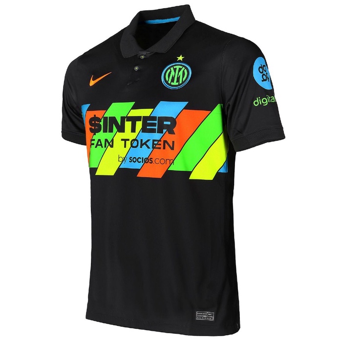 Milan 2021 Jersey Inter De Milan Visitante Soccer Jersey Uniforme