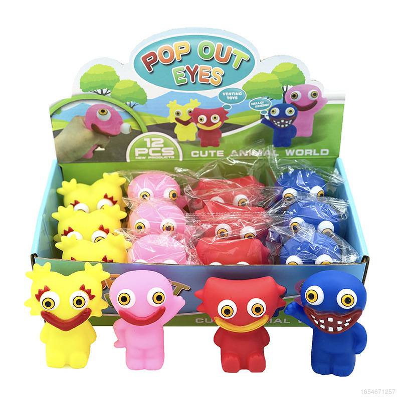 QUQ Poppy Playtime Pop It Huggy Wuggy Exprimir Globos Oculares Alivio 