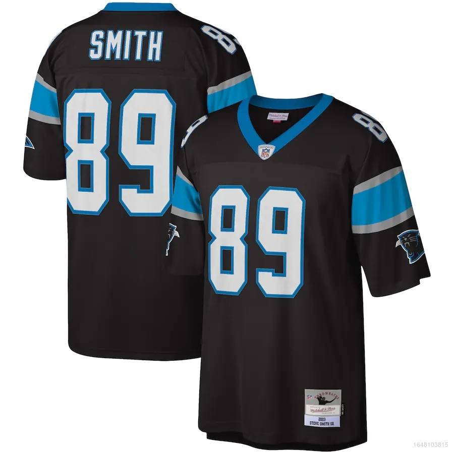 Men's Carolina Panthers Black Gold & White Gold Vapor Limited Jersey 