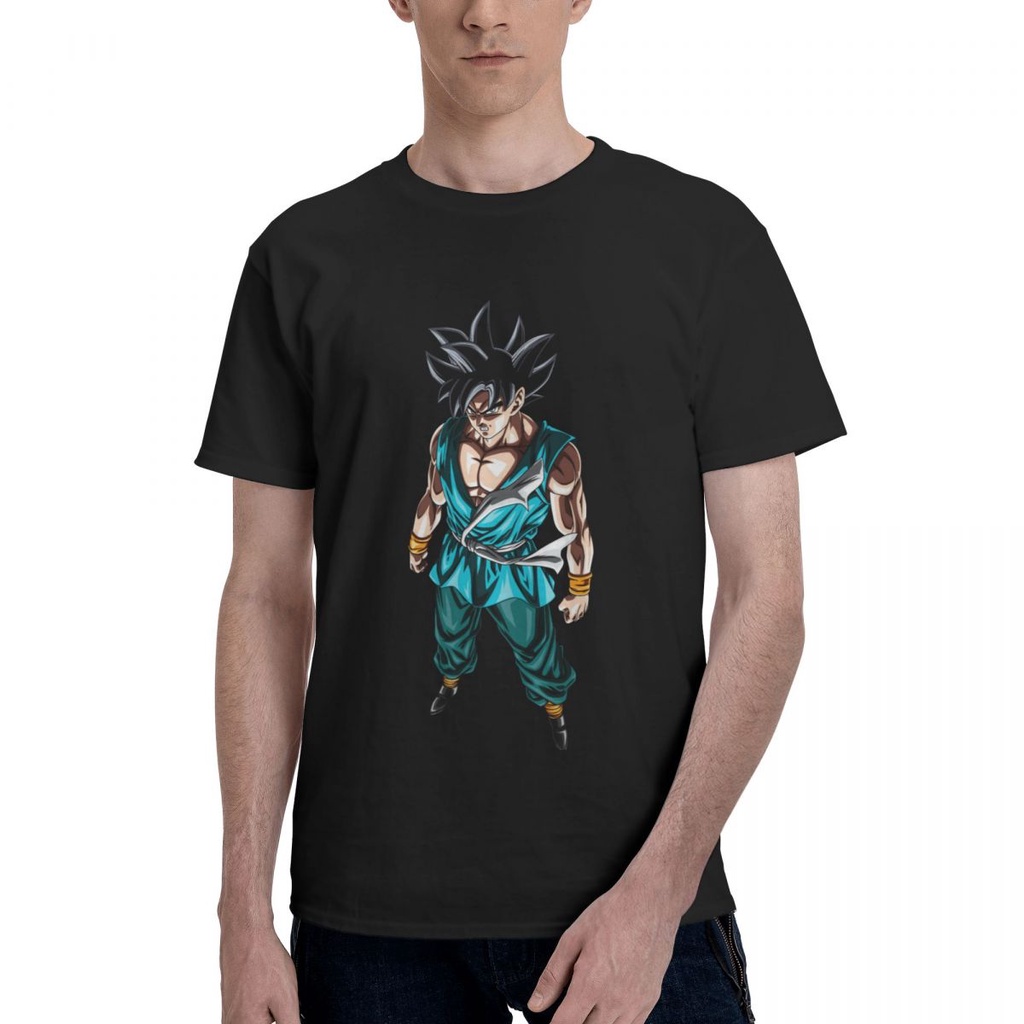 Camiseta Hombre Goku Art Bandai Dragon Ball Novedad Algodón Camisetas Manga  Corta Anime Saiyan Dbz O Cuello Ropa Clásica | Shopee Chile
