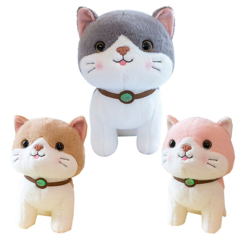 Scottish Fold Cat Plush Toy, Living Nature 25cm ubicaciondepersonas