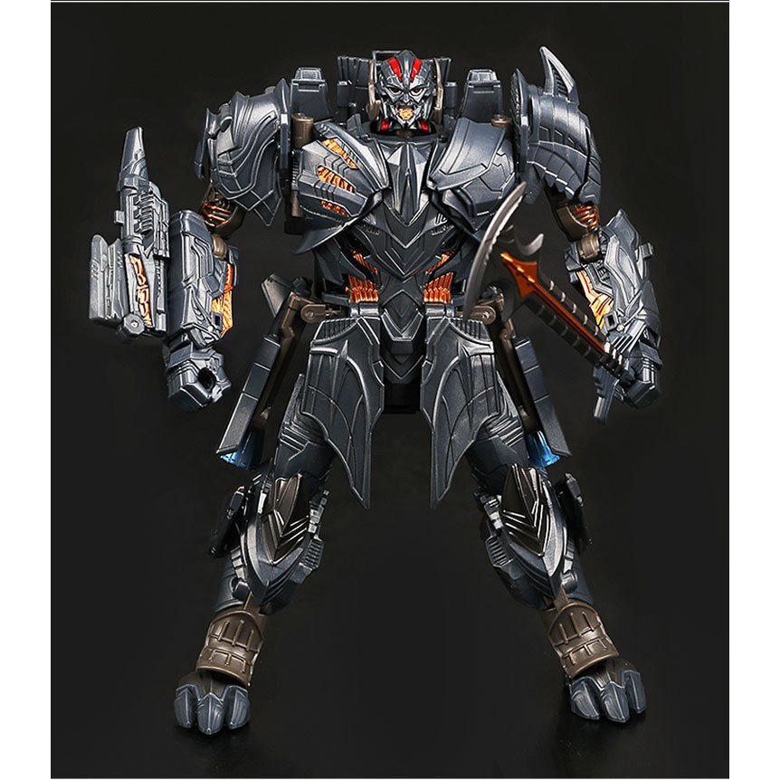 Transformers 5 el último caballero Optimus Prime Megatron niños Figuras de Acción Juguetes 