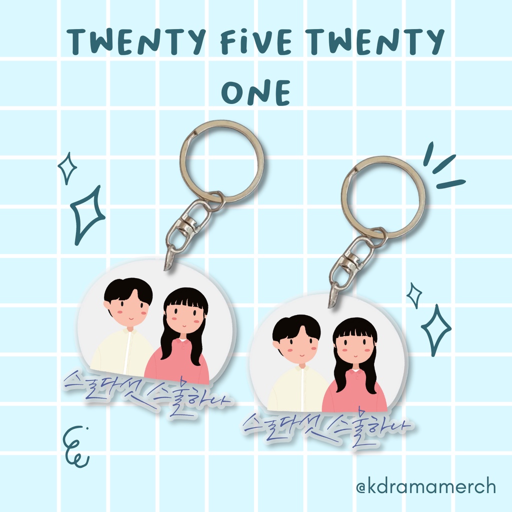 Veintiuno veinti cinco VER. 2 llavero DRAMA corea/DRAKOR/DRAMA corea
