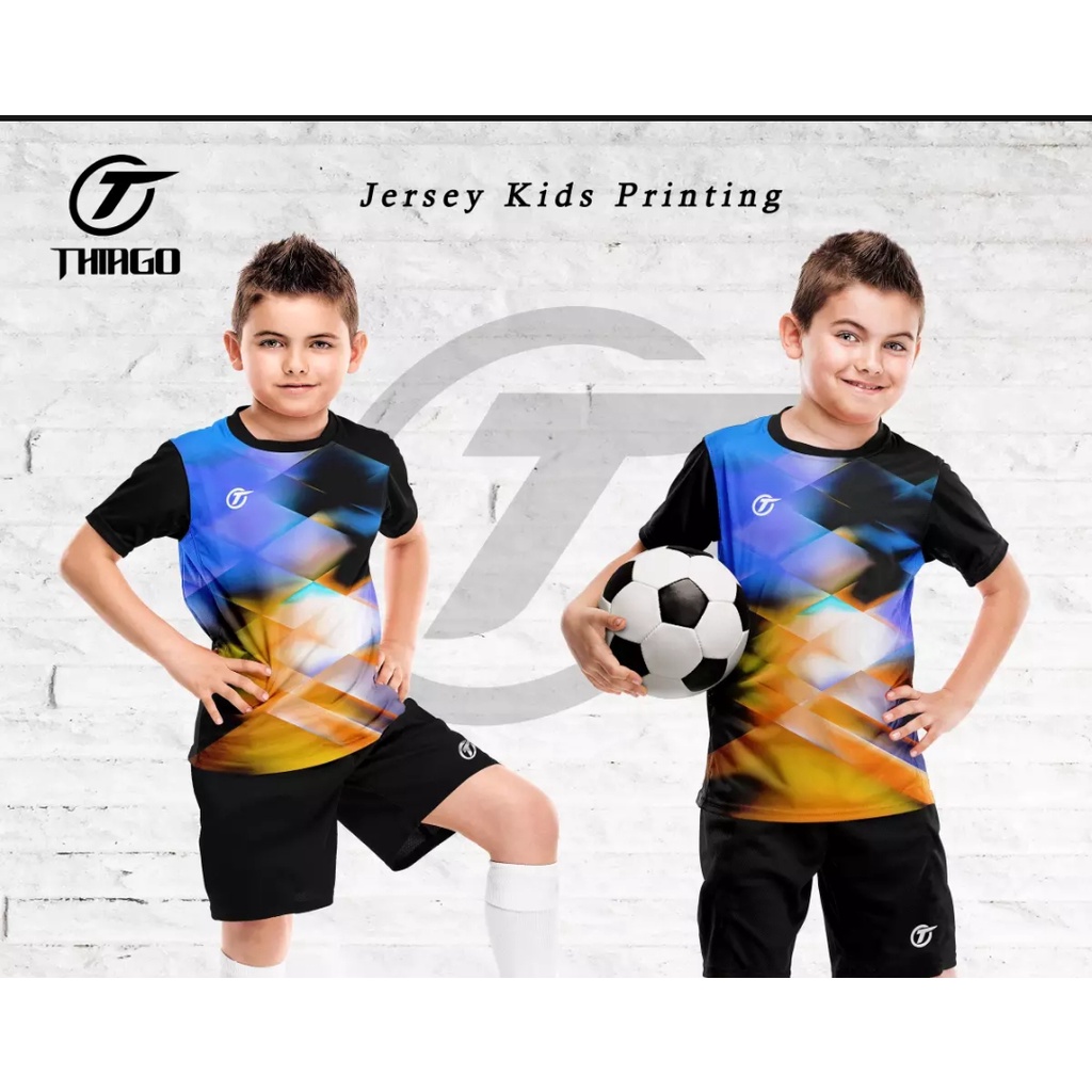 Goldie SPORT/ ropa  de fútbol para niños/Polera de JERSEY  infantil traje de ajuste seco Material de ajuste seco/Polera de ajuste seco  para niños | Shopee Chile