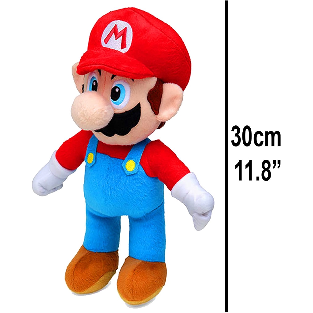 Super Mario y Yoshi Super Mario 2 caracteres disponibles! original 30cm juguetes suaves _plush ¡Peluche Pack de 2 y Yoshi 27cm 
