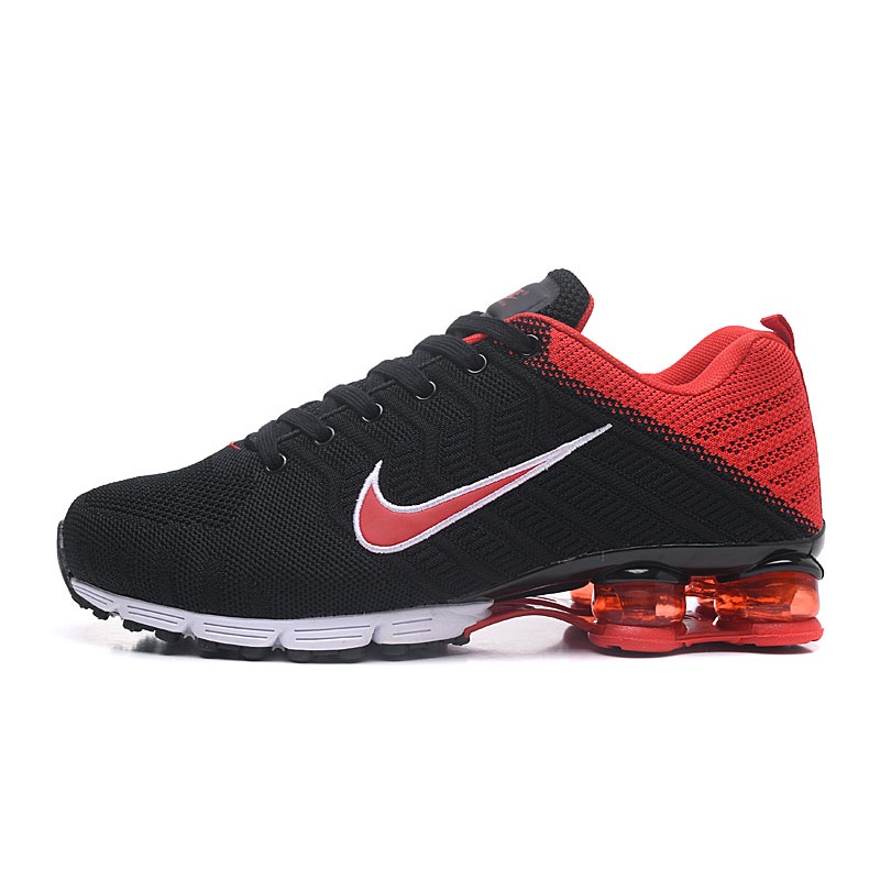 Кроссовки найк мужские оригинал. Найк АИР шокс. Nike Shox Black Red. Nike Shox черно красные. Mens Nike Nike Shox Avenue Black Red.