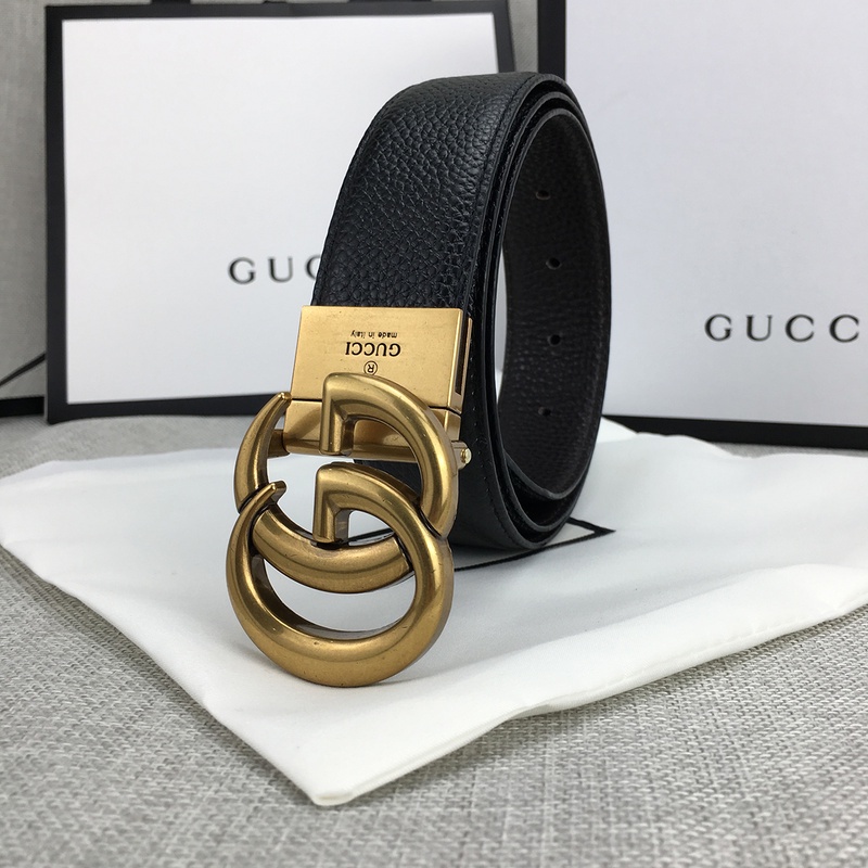 Silla Ondular Lugar de nacimiento stock Listo] Cinturón De Lujo Gucci_ Estilo Clásico GG Hebilla Moda Hombres  Y Mujeres | Shopee Chile